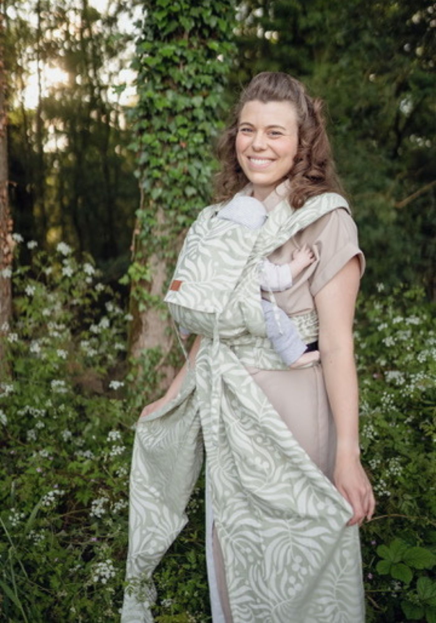 LELIBA Wrap Up Bungi Green